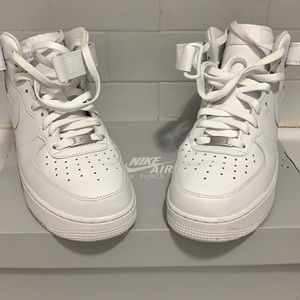 NIKE AF1 ALL WHITE